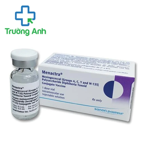 Menactra - Vắc xin phòng ngừa vi khuẩn não mô cầu của Sanofi