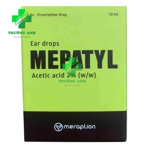 Mepatyl - Thuốc nhỏ tai điều trị viêm tai ngoài của Merap