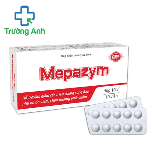 Mepazym Viheco - Giúp giảm sưng viêm, phù nề