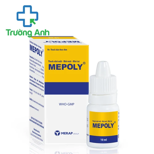 Mepoly - Thuốc điều trị viêm mắt, mũi, tai của Merap
