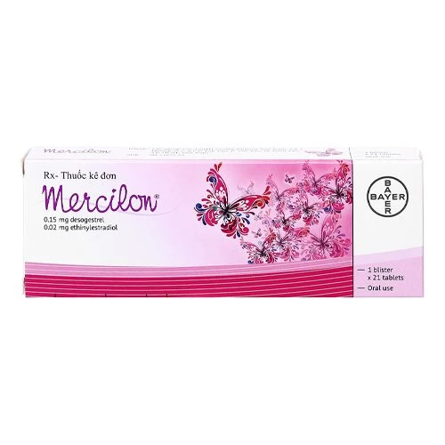 Mercilon Bayer - Thuốc tránh thai hàng ngày cho phụ nữ