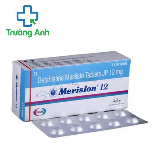 Merislon 12mg - Thuốc điều trị chóng mặt, ù tai của Nhật Bản