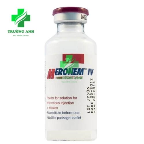 Meronem 1g AstraZeneca - Thuốc điều trị bệnh do nhiễm khuẩn