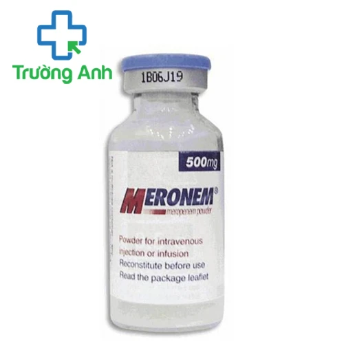 Meronem 500mg AstraZeneca - Thuốc điều trị bệnh do nhiễm khuẩn