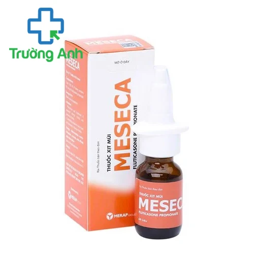 Meseca - Thuốc xịt mũi điều trị viêm xoang, viêm mũi dị ứng