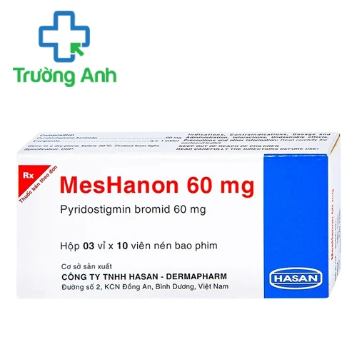 MesHanon 60mg - Thuốc điều trị bệnh nhược cơ hiệu quả