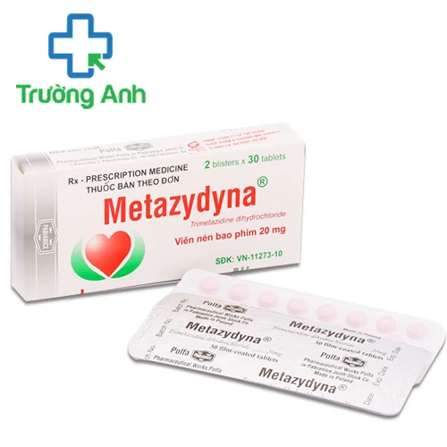 Metazydyna - Thuốc điều trị cơn đau thắt ngực của Ba Lan