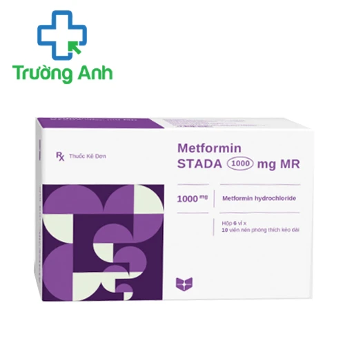 Metformin Stada 1000mg MR - Thuốc điều trị đái tháo đường