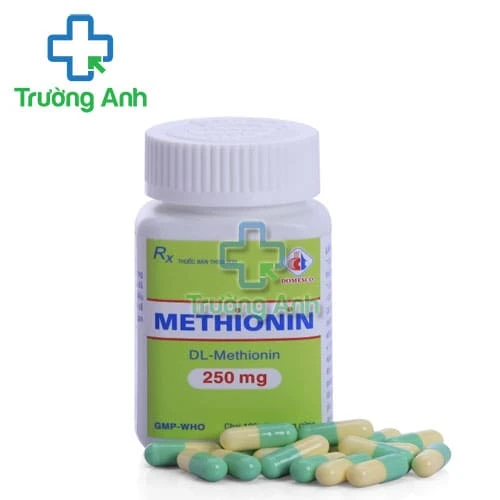 Methionin 250mg Domesco - Thuốc điều trị quá liều paracetamol 