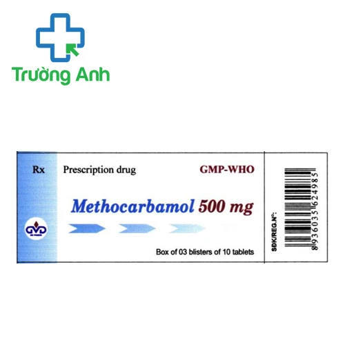 Methocarbamol 500mg MD Pharco - Điều trị đau cơ xương khớp