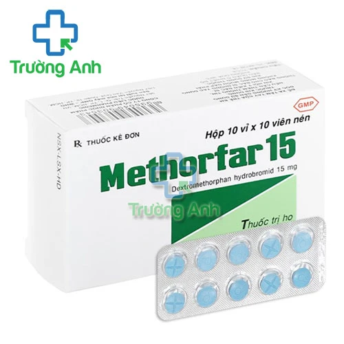 Methorfar 15 - Thuôc điều trị ho hiệu quả của Pharmedic