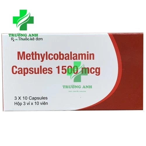 Methylcobalamin Capsules 1500mcg Softgel Healthcare - Trị thần kinh