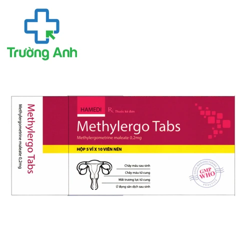 Methylergo Tabs - Thuốc điều trị chảy máu sau sinh của Hamedi