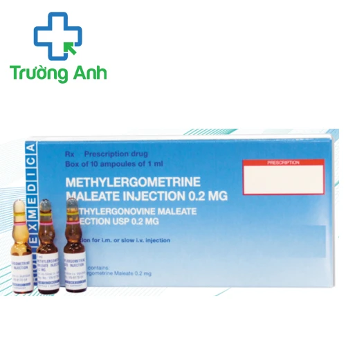 Methylergometrine Maleate injection 0,2mg - Trị chảy máu sau sinh