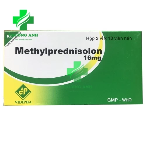 Methylprednisolon 16 Vidipha - Thuốc kháng viêm, chống dị ứng