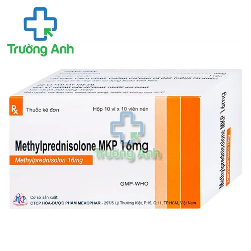 Methylprednisolone MKP 16mg - Thuốc điều trị viêm xương khớp