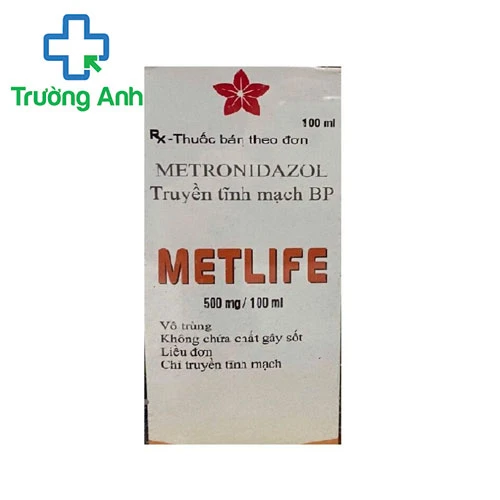 Metlife 500mg/100ml - Thuốc điều trị nhiễm khuẩn của Ấn Độ