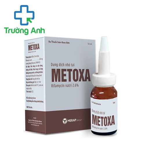 Metoxa - Thuốc nhỏ tai điều trị viêm tai của Merap