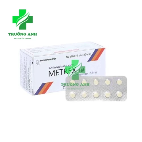 Metrex 2.5mg - Thuốc điều trị ung thư phổi hiệu quả