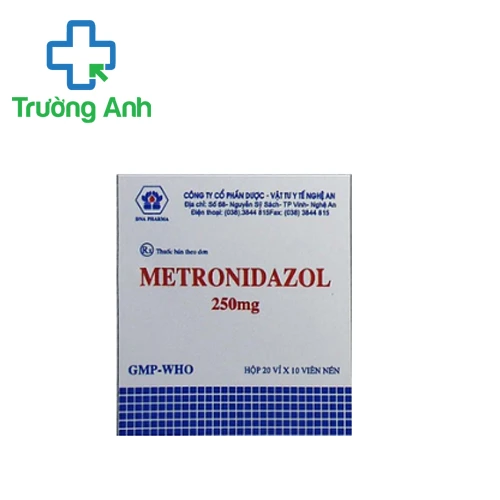 Metronidazol 250mg DNA Pharma - Thuốc điều trị nhiễm khuẩn