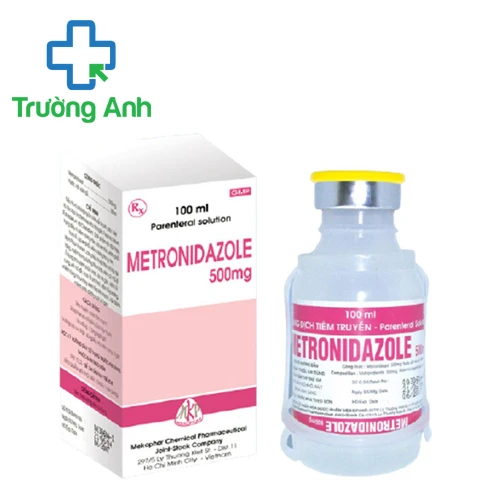 Metronidazole 0,5g/100ml - Thuốc trị bệnh do nhiễm khuẩn