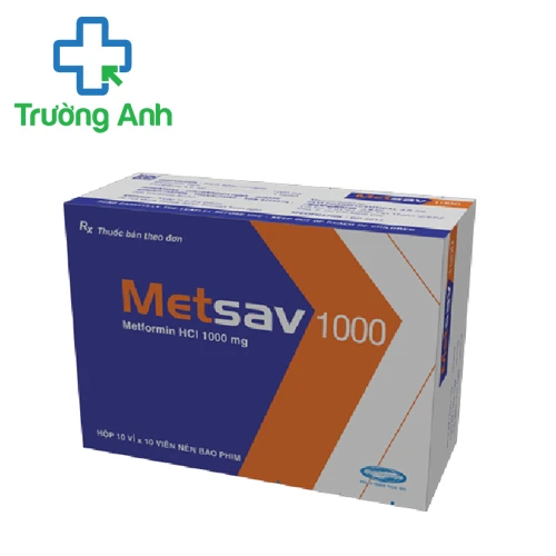 Metsav 1000 - Thuốc điều trị đái tháo đường của SaVi
