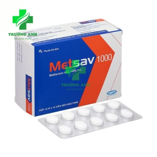 Metsav 1000 - Thuốc điều trị đái tháo đường của SaVi