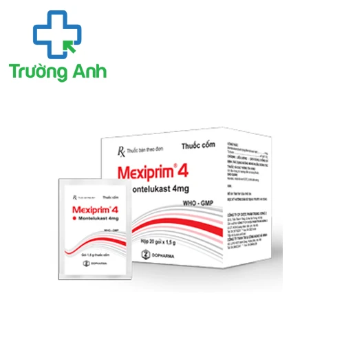 Mexiprim 4 - Thuốc điều trị hen phế quản, viêm mũi dị ứng