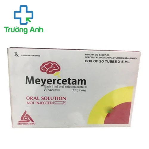 Meyercetam - Thuốc điều trị tổn thương não bộ của Meyer-BPC