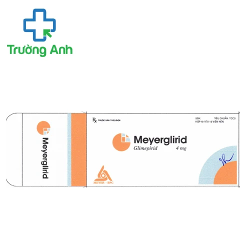 Meyerglirid - Thuốc điều trị đái tháo đường của Meyer-BPC