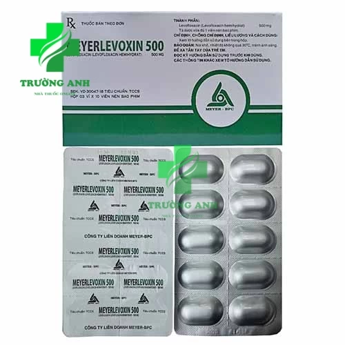 Meyerlevoxin 500 - Thuốc điều trị nhiễm khuẩn hiệu quả