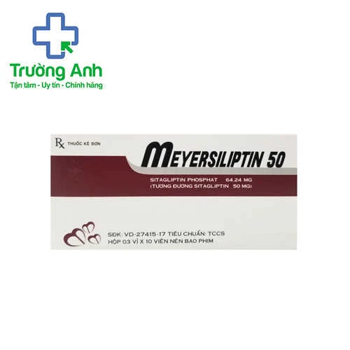 Meyersiliptin 50  - Thuốc điều trị đái tháo đường type 2 hiệu quả