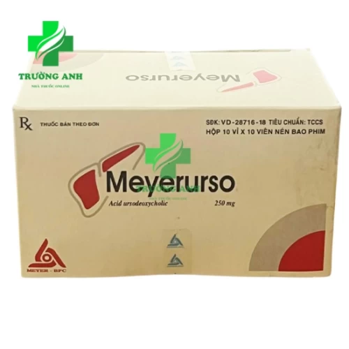 Meyerurso 250mg - Cải thiện chức năng gan trong viêm gan mạn tính hiệu quả