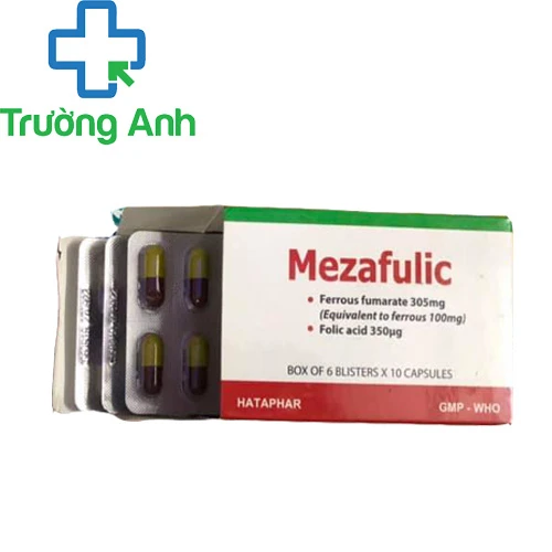 Mezafulic - Thuốc bổ sung sắt và acid folic hiệu quả