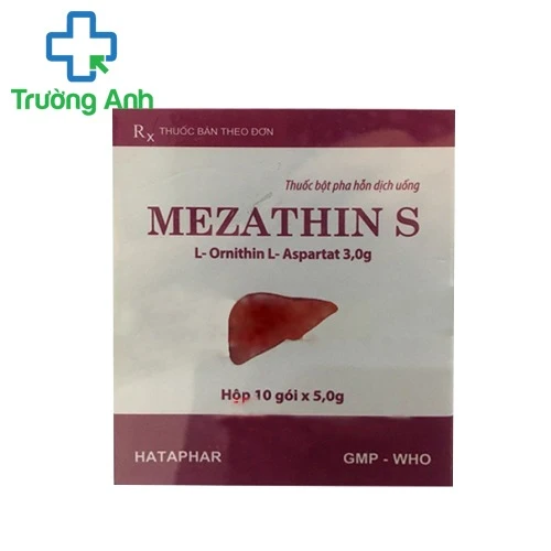 Mezathin s - Trị rối loạn chức năng gan, bệnh gan cấp và mạn tính hiệu quả