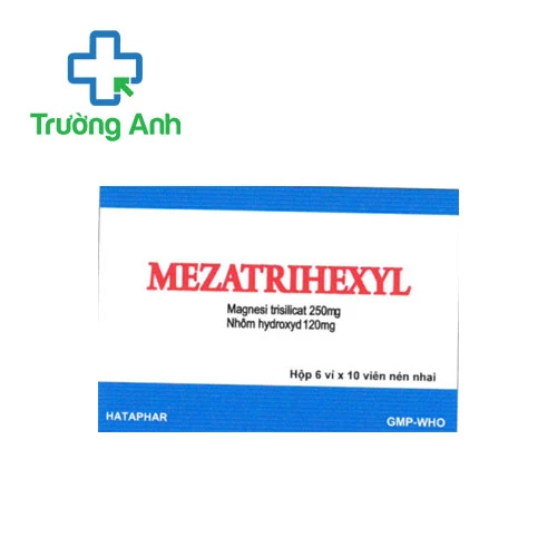 Mezatrihexyl - Thuốc điều trị chứng chướng bụng đầy hơi, khó tiêu