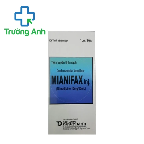 Mianifax - Thuốc điều trị rối loạn thần kinh của Hàn Quốc