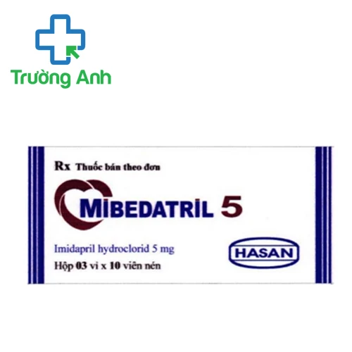 Mibedatril 5 - Thuốc điều trị tăng huyết áp vô căn ở người lớn