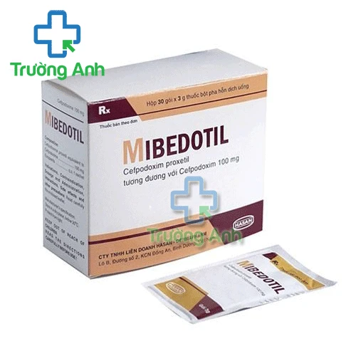 Mibedotil 100mg - Thuốc điều trị nhiễm khuẩn nhẹ đến vừa