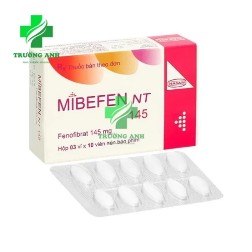 Mibefen NT 145 - Thuốc điều trị tăng cholesterol máu
