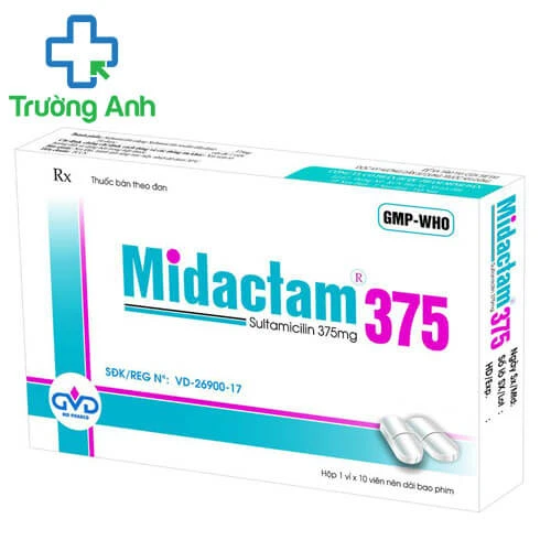 Midactam 375 MD Pharco - Điều trị nhiễm khuẩn liên quan đến đường hô hấp hiệu quả