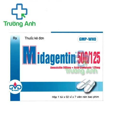 Midagentin 500/125mg MD Pharco - Điều trị nhiễm khuẩn