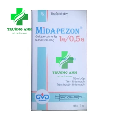 Midapezon 1,5g - Thuốc tiêm điều trị nhiễm khuẩn hiệu quả