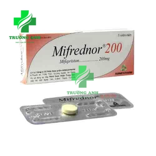 Mifrednor 200 Agimexpharm - Thuốc giúp chấm dứt thai kỳ