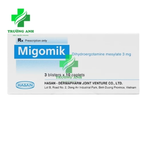 Migomik - Thuốc điều trị chứng đau nửa đàu hiệu quả