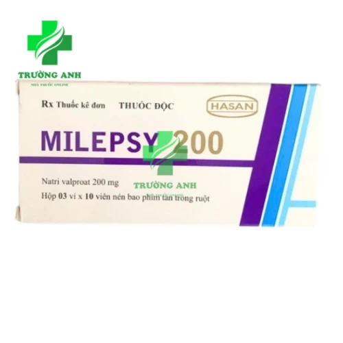 Milepsy 200 - Thuốc chữa động kinh hiệu quả cao