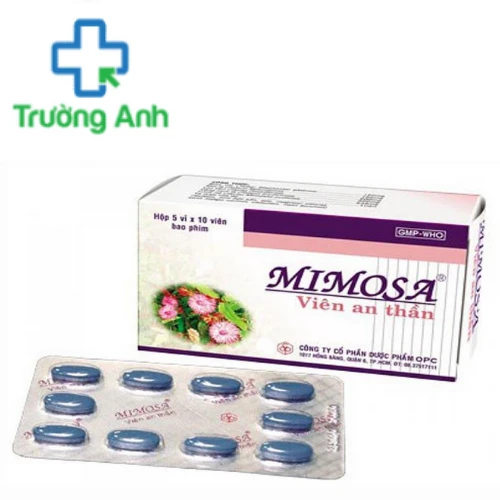 MIMOSA Viên an thần - Giúp cho giấc ngủ tốt hơn của Dược phẩm OPC