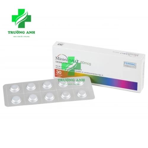 Minirin Melt Oral Lyophilisate 60mcg - Thuốc điều trị bệnh đái tháo nhạt 