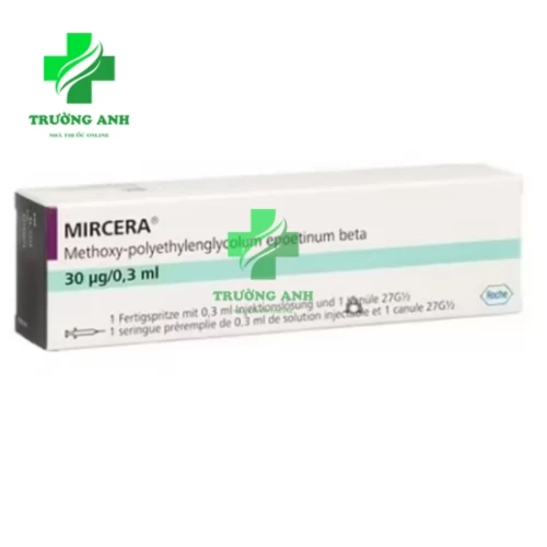  Mircera 30mcg/0.3ml Roche - Điều trị thiếu máu hiệu quả