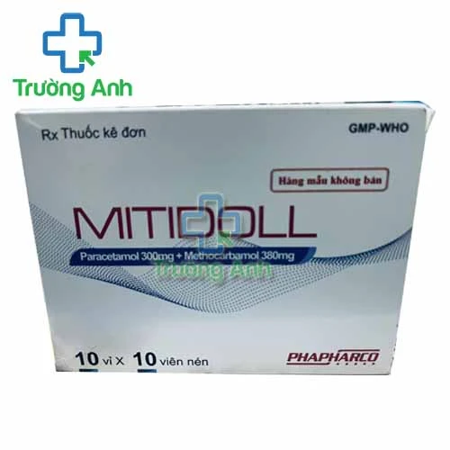 Mitidoll Phapharco - Thuốc giảm đau cấp tính và mãn tính